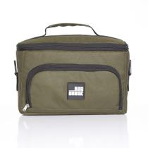 Bolsa Bag Térmica de levar Marmita fitness Verde Escuro Textura Grossa - BAG BREAK