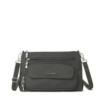 Bolsa Baggallini Original Everyday Bag Charcoal para mulheres Bolsa Baggallini Original Everyday Bag Charcoal para mulheres
