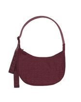 Bolsa BAGGU Média em Nylon Meia-Lua Mogno 20x35x10cm Bolsa BAGGU Média em Nylon Meia-Lua Mogno 20x35x10cm