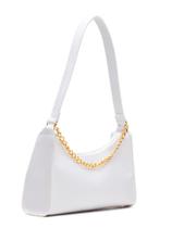 Bolsa Baguete Feminina Corrente de Lado Tiracolo Transversal de Ombro Pequena