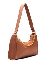 Bolsa Baguete Feminina Corrente de Lado Tiracolo Transversal de Ombro Pequena