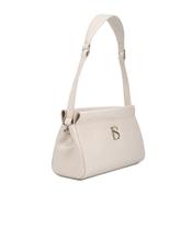 Bolsa Baguete Loucos E Santos Grande Couro Off White