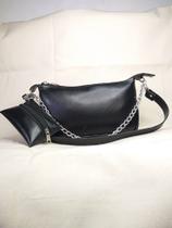 Bolsa Baguete Preta