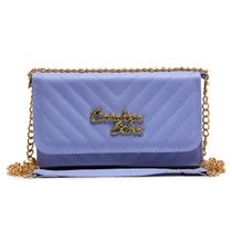 Bolsa Baladinha Varias Cores Lançamento Acessório Feminino com alça Transversal de corrente