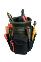 Bolsa Balde (G) para ferramentas, com fundo reforçado e bolsos externos. - SOLZE