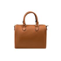 Bolsa Baú Feminina Executiva Pequena com Alça Longa Premiere Caramelo