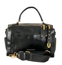 Bolsa Baú Média Estonada em material ecológico com 7 Bolsos