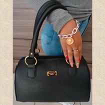 Bolsa baú preta Bolsa baú preta