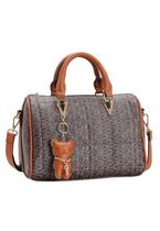 Bolsa Bau Tote Transversal Feminina Chenson Monograma 83895