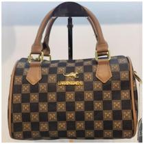 Bolsa bau transversal com alça larga ajustável e chaveiro Bolsa bau transversal com alça larga ajustável e chaveiro