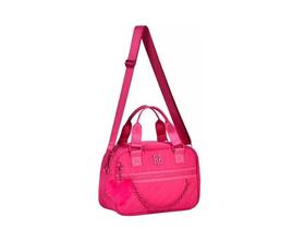 Bolsa Baú Transversal Com Corrente Pink RB2972 Rebeca Bonbon