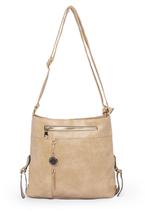 Bolsa Bege Resistente com Chaveiro Madami Bolsa Bege Resistente com Chaveiro Madami