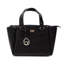 Bolsa Beira Rio Grande Feminina Preta Design Clássico