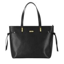 Bolsa Beira Rio Napa Preta com Design Casual e Sofisticado Bolsa Beira Rio Napa Preta com Design Casual e Sofisticado