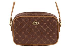 Bolsa Beira Rio Tiracolo Feminina Com Detalhe Metálico Cafe/Caramelo Bolsa Beira Rio Tiracolo Feminina Com Detalhe Metálico Cafe/Caramelo