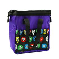 Bolsa Bingo Dauber Yuanhe com 6 bolsos impermeável roxa Bolsa Bingo Dauber Yuanhe com 6 bolsos impermeável roxa