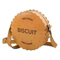 Bolsa Biscuit Couro Caramelo - Petit Cheval