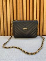 Bolsa bolsinha feminina de mão e ombro com alça corrente resistente