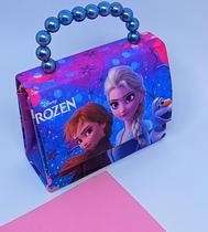 Bolsa Bolsinha Infantil Mini Bag Pérolas Alça Transversal Corrente Princesa Disney Minnie Lol Barbie Moda Blogueirinha - LVO