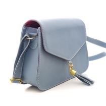 Bolsa Bolsinha Pequena Clutch Tiracolo Alça Transversal De Lado