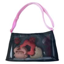 Bolsa Bolsinha Sacola Infantil Organizador Guardar Brinquedo