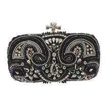 BOLSA BORDADO PRETA POLYESTER A11xC20xL5CM B731V BOLSA BORDADO PRETA POLYESTER A11xC20xL5CM B731V