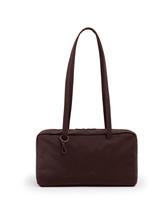 Bolsa Bowler de Nylon BAGGU Café 15 x 30 x 10 cm