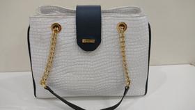 Bolsa branca couro genuíno Dalice Bolsa branca couro genuíno Dalice