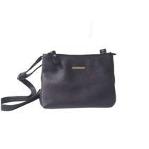 Bolsa Brilho da Pele Couro Feminino - Preto Bolsa Brilho da Pele Couro Feminino - Preto