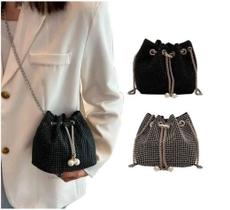 Bolsa Brilho Stass Elegante Clutch Casamento Formatura