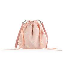 Bolsa Bucket Bag Feminina em Algodão Puro - Moda Casual 2020