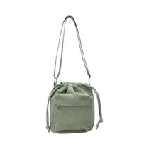 Bolsa Bucket Feminina Estilo Coreano Com Cordão, Bolsa Casual De Ombro E Transversal 2025