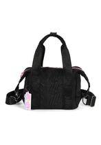 Bolsa Bucket Pequena Transversal Náilon Matelasse Barbie Bolsa Bucket Pequena Transversal Náilon Matelasse Barbie