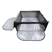 Bolsa Caçamba M Mahindra Dupla 2013 - Preto 130x110x45cm