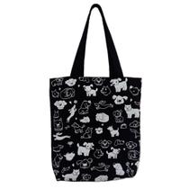 Bolsa Cachorrinhos Ecobag Sacola Feminina 100% Algodão