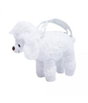 Bolsa Cachorro Poodle Pink 23X23cm Pelúcia