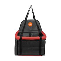 Bolsa Cadeirinha Transpet Carro Pet Tubline 10kg Preto