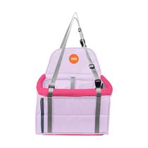 Bolsa Cadeirinha Transpet Carro Pet Tubline 10kg Rosa claro