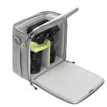 Bolsa Camera Cube Insert Svatin 20x20x10 cm, cinza à prova de choque Bolsa Camera Cube Insert Svatin 20x20x10 cm, cinza à prova de choque