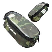 Bolsa camuflada porta celular e objetos pra bike. Black Friday.