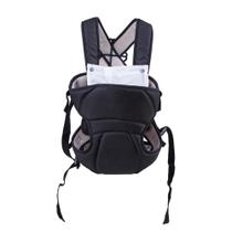 Bolsa Canguru 3 Em 1 Preta Baby Style