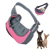 Bolsa Canguru Cachorro Gato Cao Pet Mochila Carregador Animal de Estimaçao Pequeno Porte Ombro Costas Lazer Caminhada Passeio Viagem Transporte Seguro