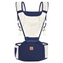 Bolsa Canguru Com Suporte Banco Passear Bebê Até 25Kg ul