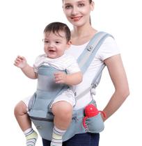 Bolsa Canguru Ergonômico Bebê Mãe Premium Posições 3 Em 1