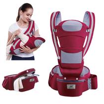 Bolsa Canguru Ergonômico Mamãe 12 Posições 3 Em 1 Varias Cor