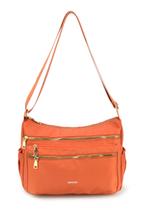 Bolsa Canoa Pequena Transversal Náilon Três Bolsos Up4you