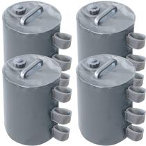 Bolsa Canopy Water Weights ABCCANOPY com capacidade de 40 kg (cinza)