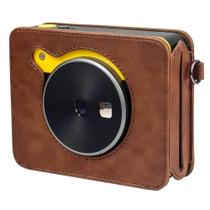 Bolsa Capa Case em Material PU para Kodak Mini Shot 3