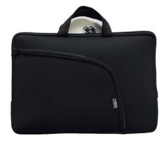 Bolsa Capa Case p Notebook Preto 15.6" Maleta Neoprene
