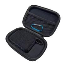 Bolsa capa estojo case protetora rígida compatível com JBL Go 4 com compartimento Interno para carregador e cabo